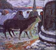 Paul Gauguin Christmas Eve oil painting artist